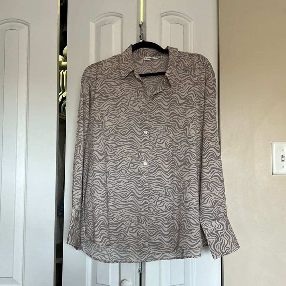 ABERCROMBIE BOYFRIEND FIT BUTTON DOWN
